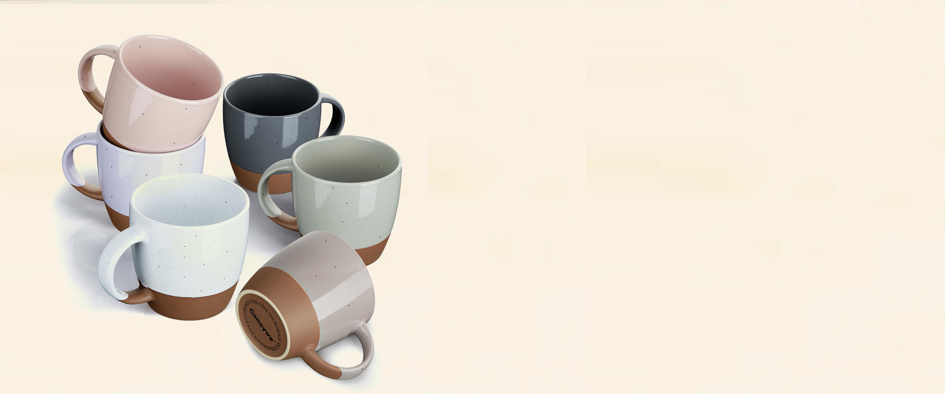 Kaffee-Keramik-Tassen