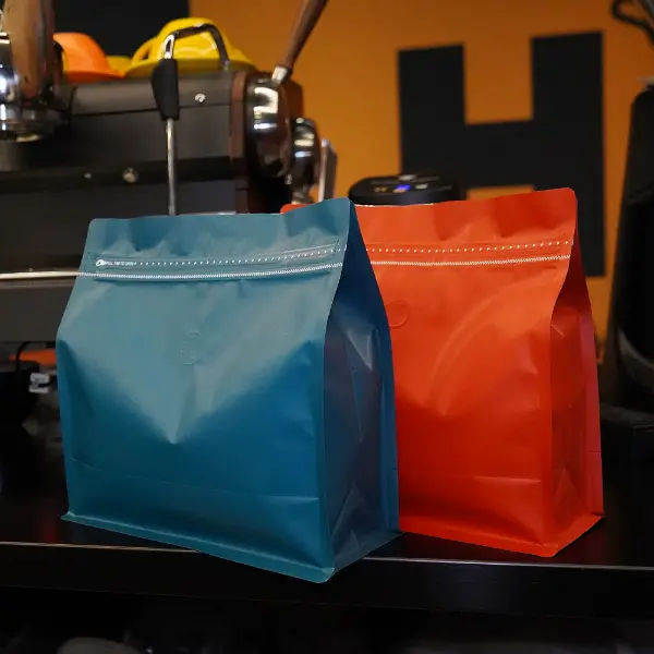 1kg horizontale Lagerbeutel in blauen und roten Farboptionen