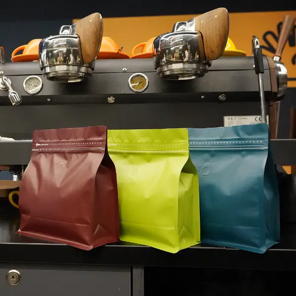 500G-matte Horizontal-Serien-Kaffeebeutel mit wiederverschließbarem Reißverschluss