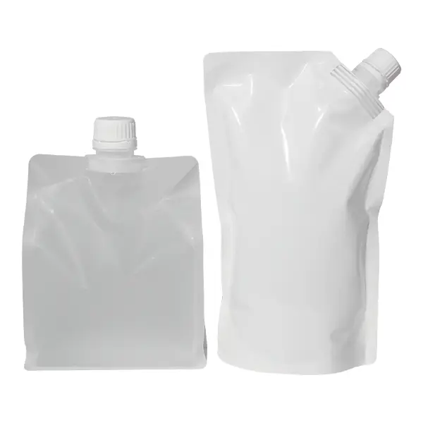 Matte Finish, transparentes Tütenmaterial mit glatter Oberfläche und auslauffestem Ausguss