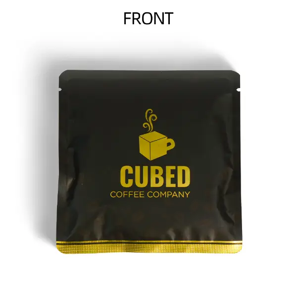 OEM UFO filter coffee bag with custom design for roasters