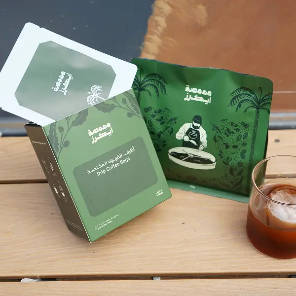 Maßgefertigte Großhandelsdruck-Kaffeebox mit Filterkaffeebeutelverpackung