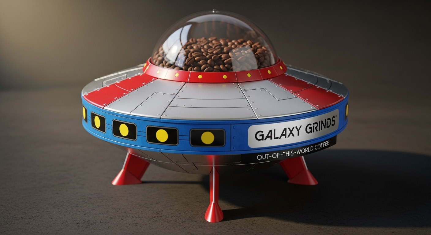 individuelle UFO-Kaffeebox-Verpackung