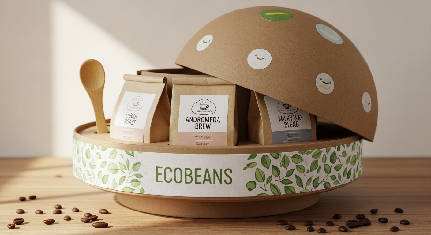 nachhaltiges UFO-Kaffeebox-Set