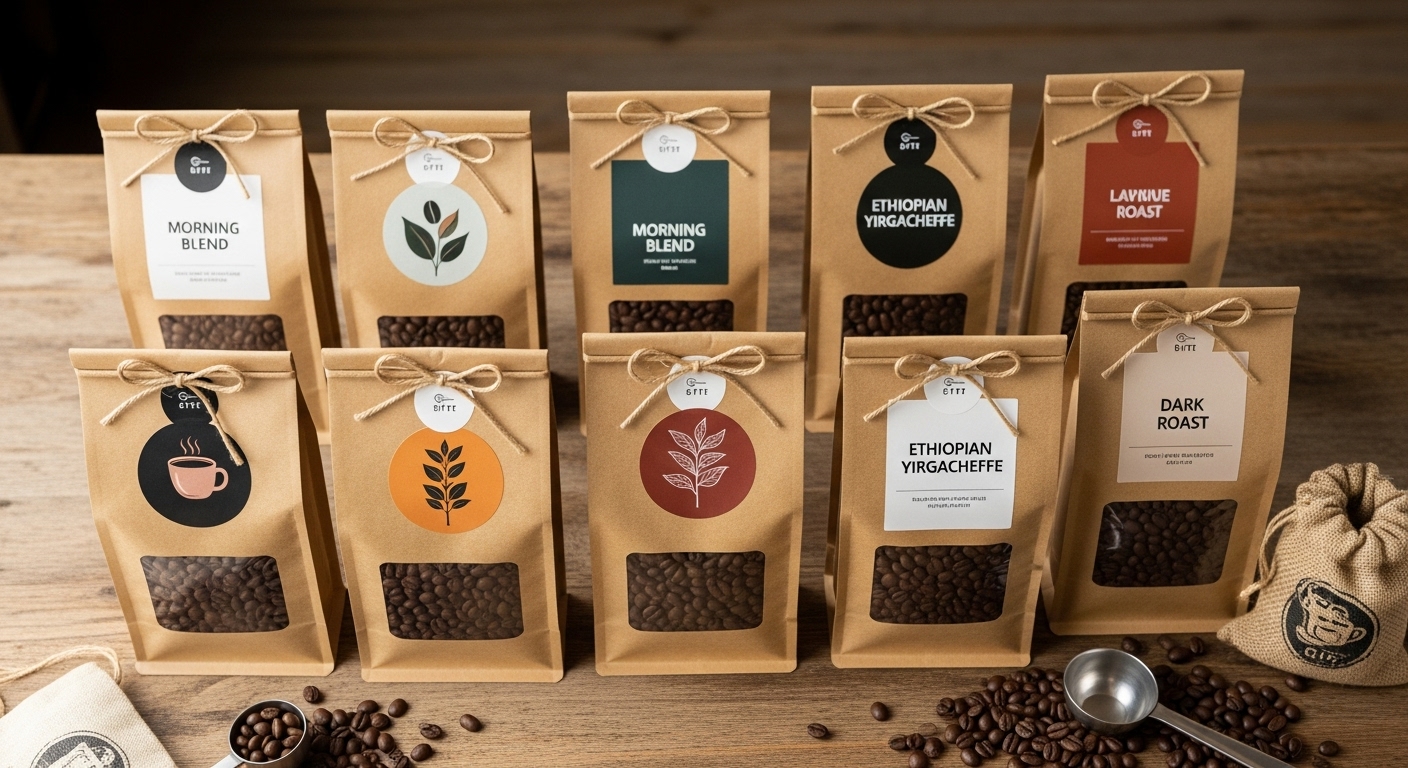 Großhandelsverpackung von Kaffeegeschenktüten