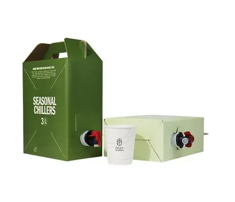 Verpackung von Kaffeebeuteln in der Verpackung