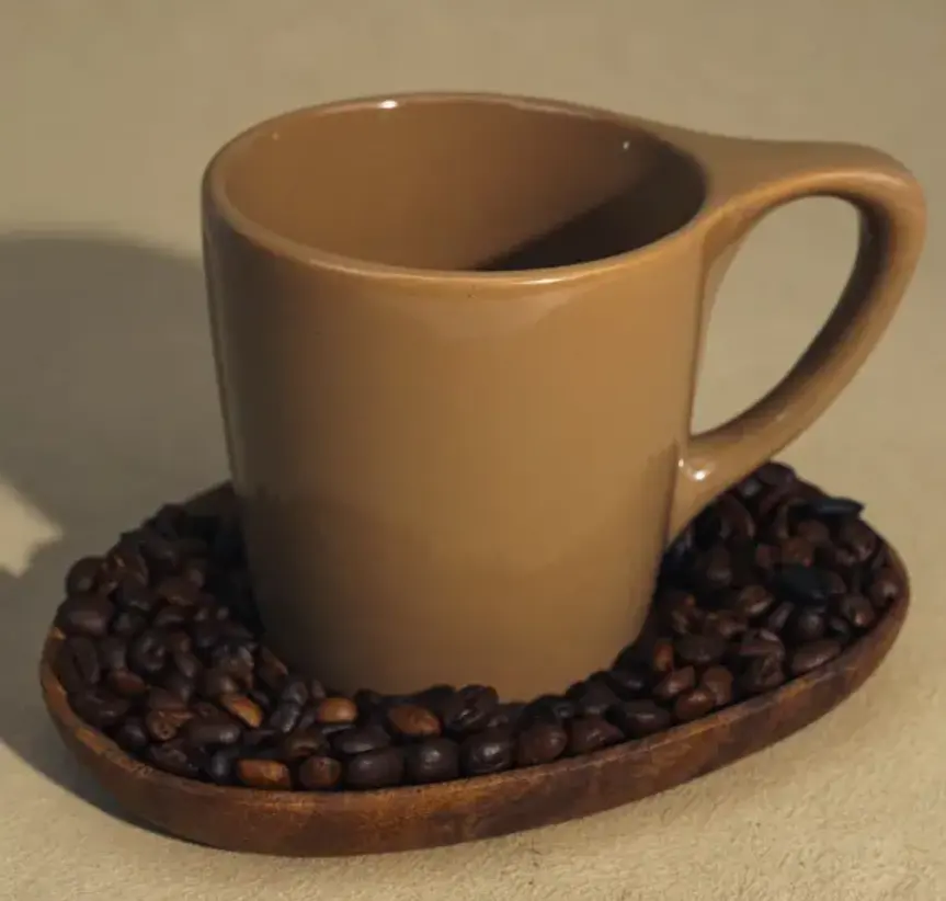 Keramikbecher für heißen Kaffee