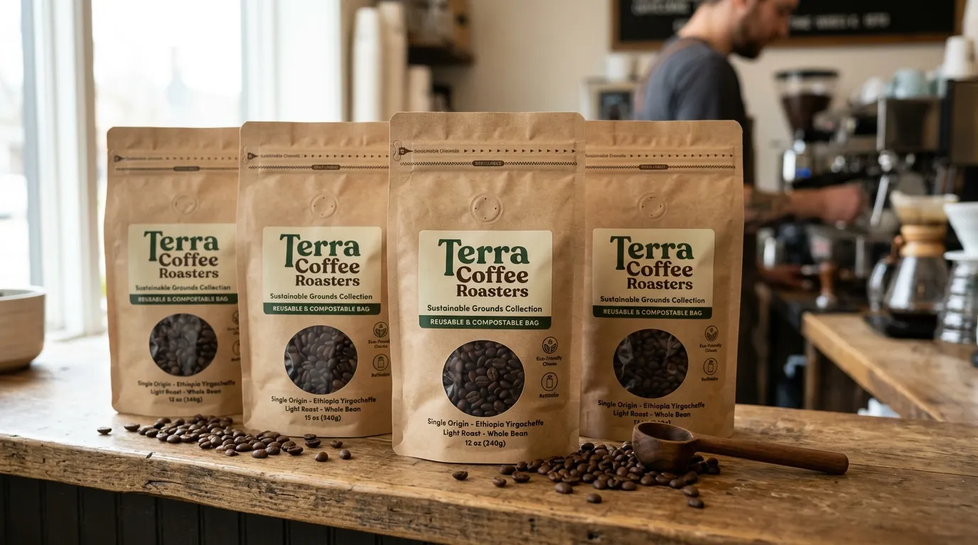 wiederverwendbare Kaffeeverpackungsbeutel