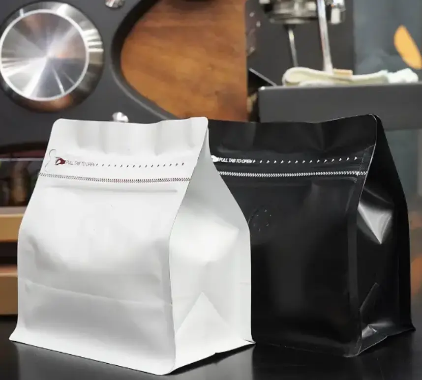 Nachhaltige Verpackung von Kaffeesäcken