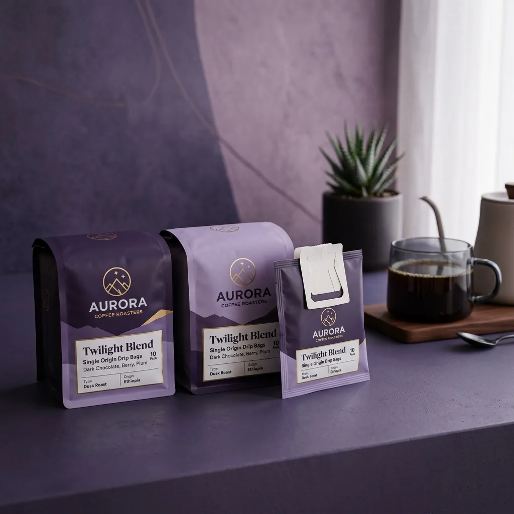 Papier-Tropf-Beutel-Kaffeetüten