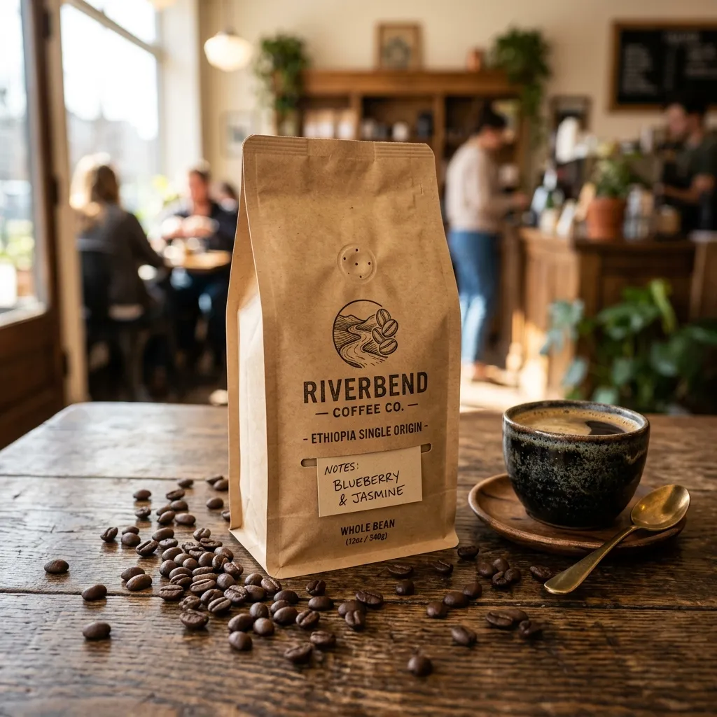 Kraft_paper_coffee_bag_on Tabelle