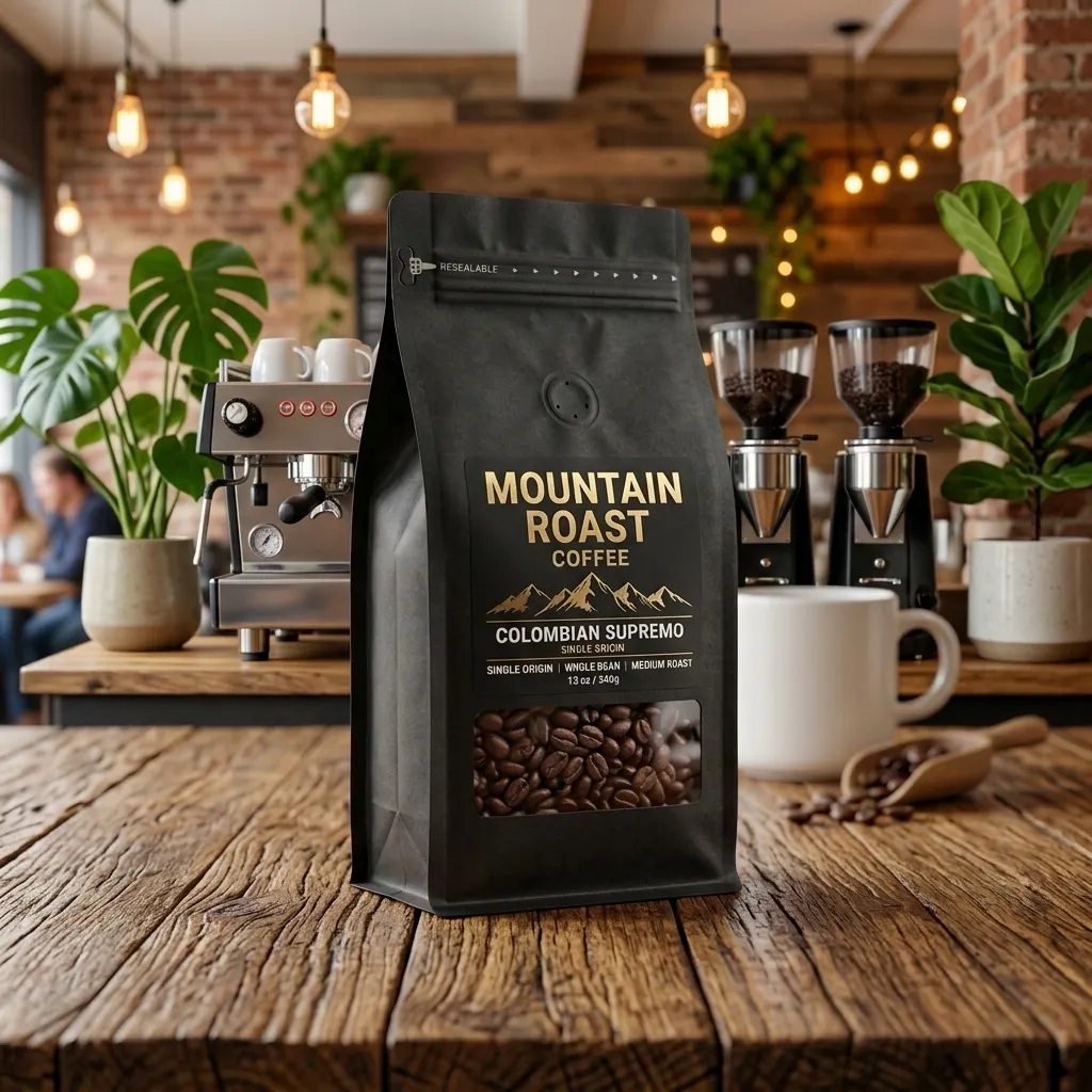Blockboden-Kaffeebeutel