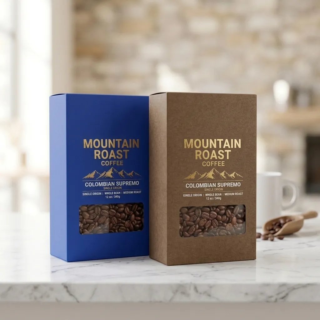 zwei Kaffeebox-Packungen