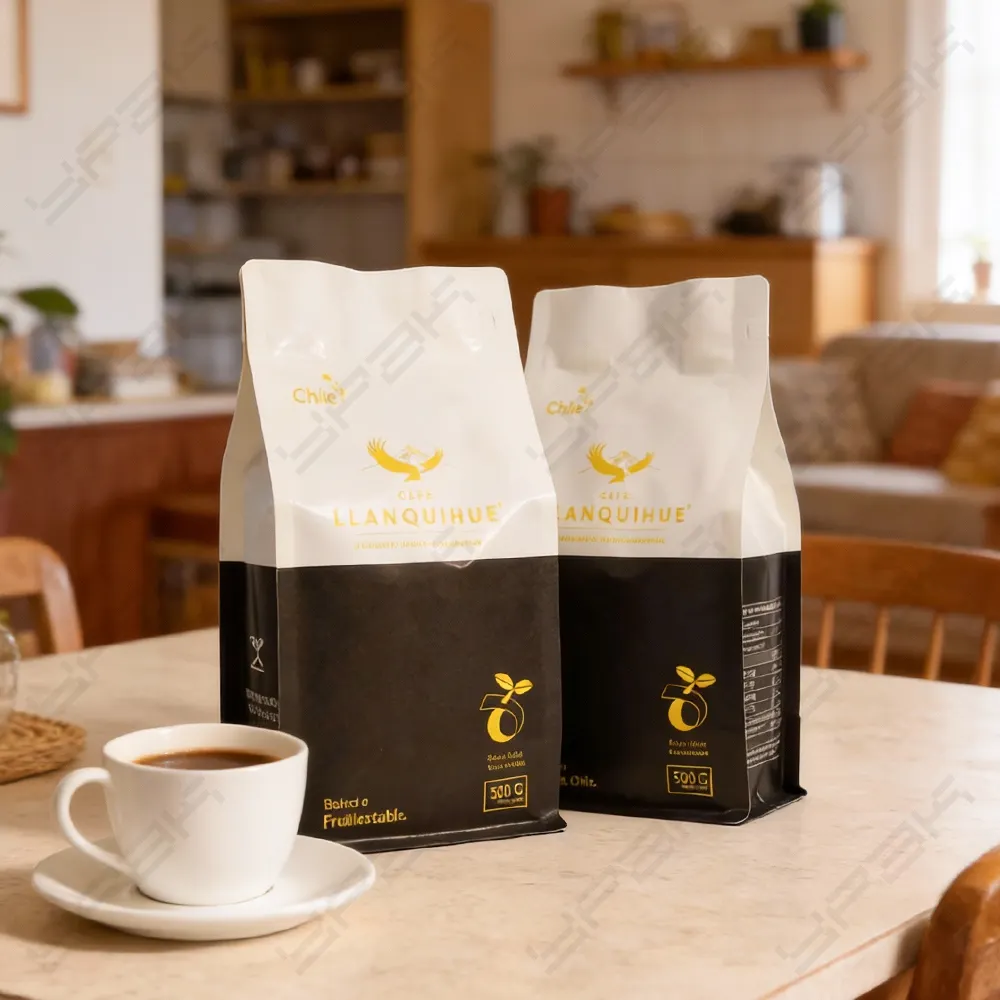 maßgefertigte kompostierbare Kaffeebeutel