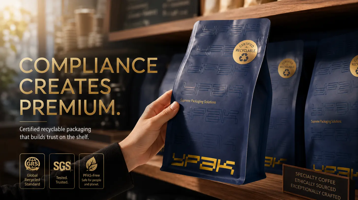 PPWR-konforme Kaffeebeutel