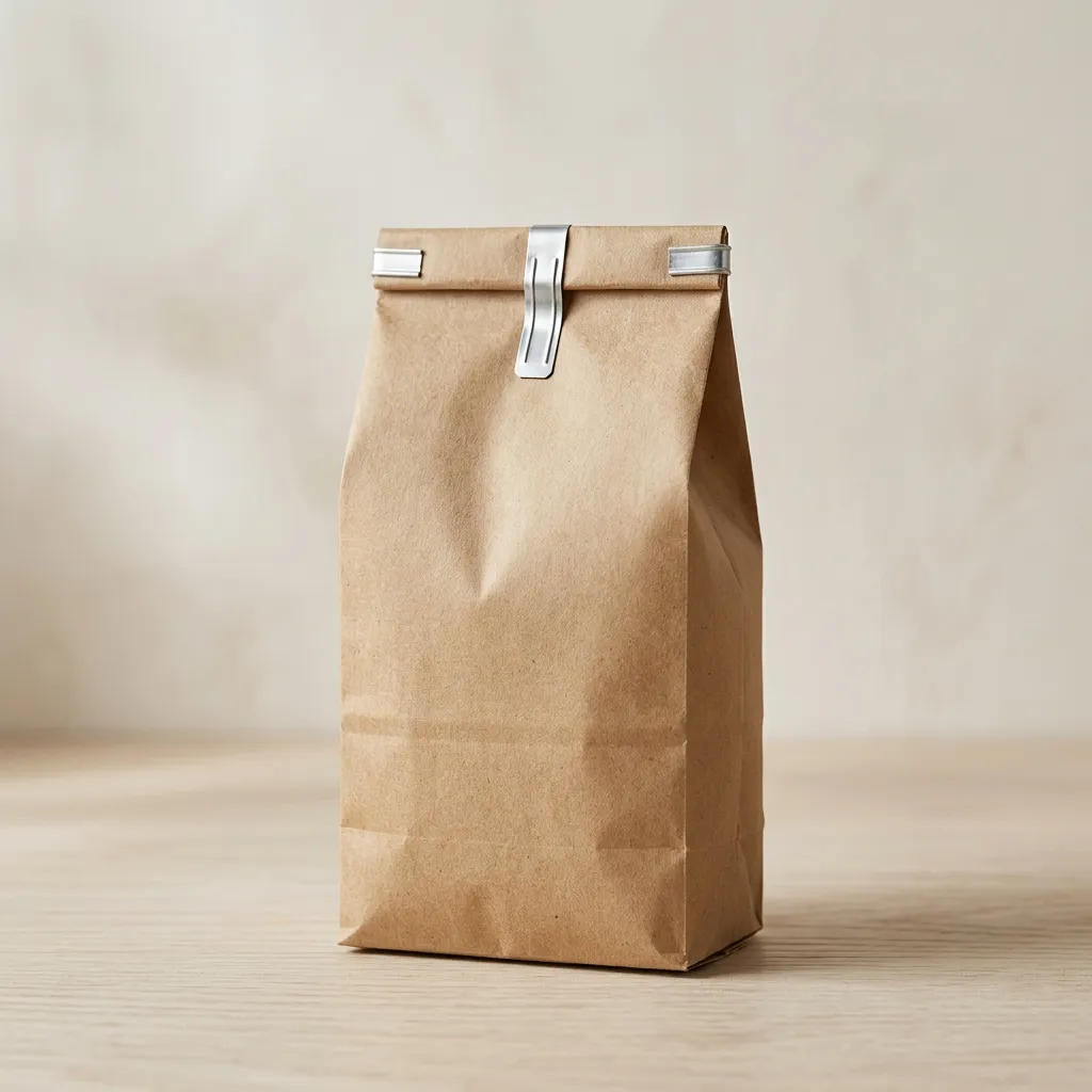 Blechbinder-Verschlüsse-Kaffeebeutel