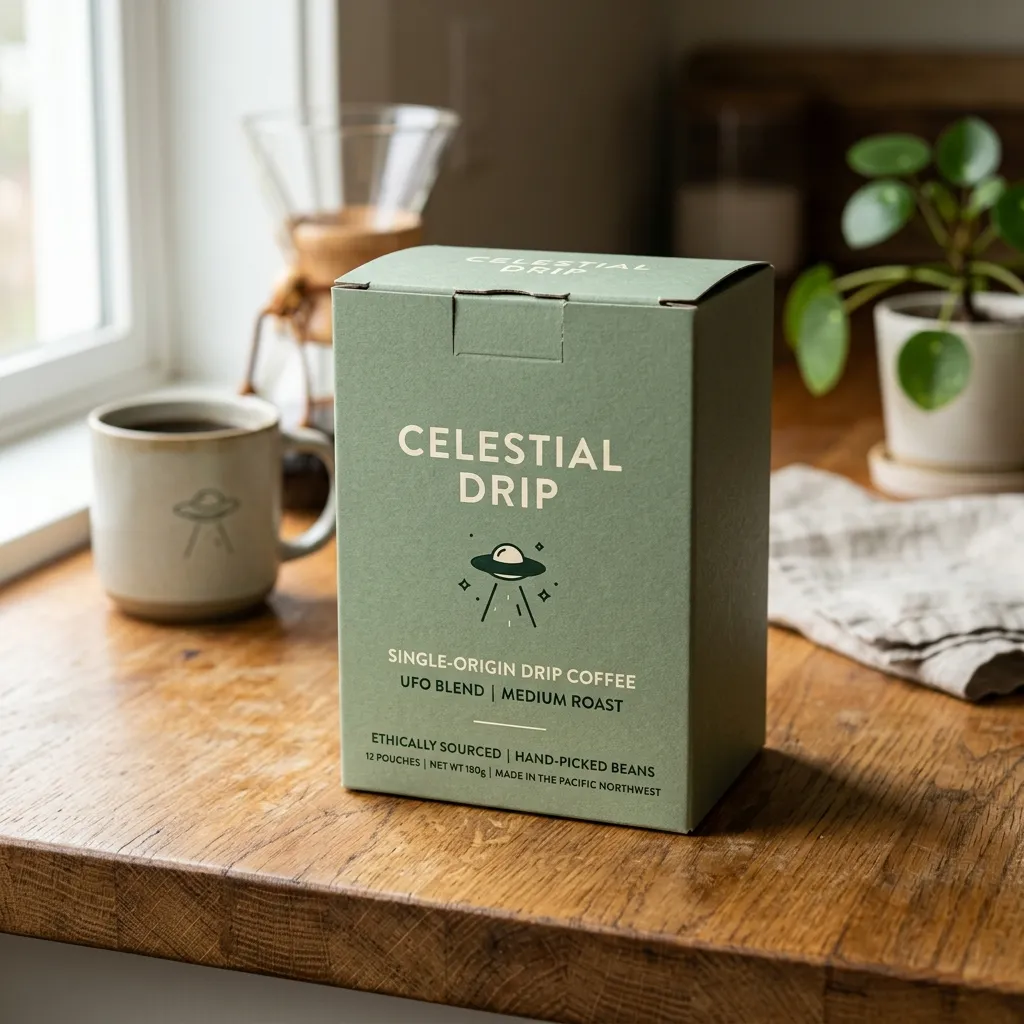 UFO-Tropf-Kaffee-Box
