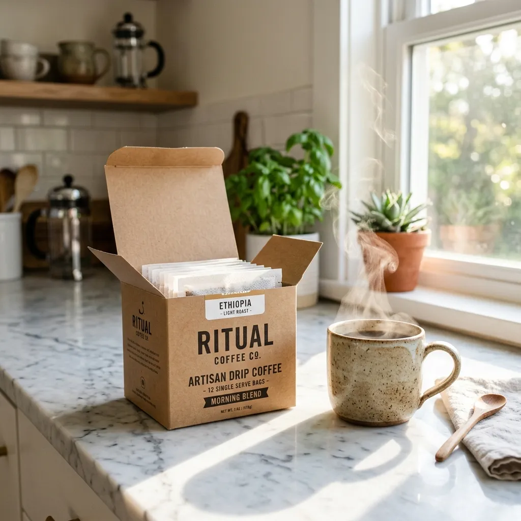Kaffee-Tropf-Geschenkboxen