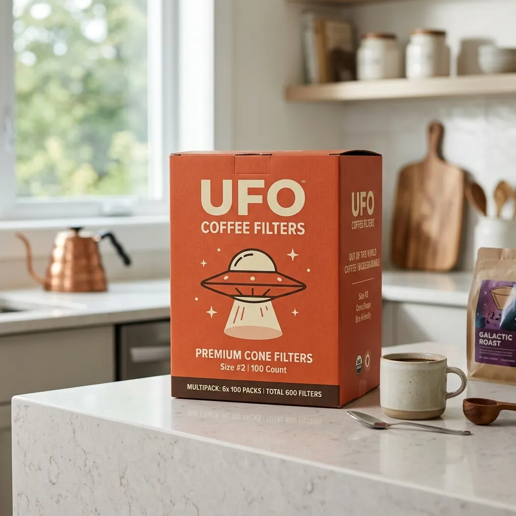 UFO-Tropf-Kaffeebox-Packungen