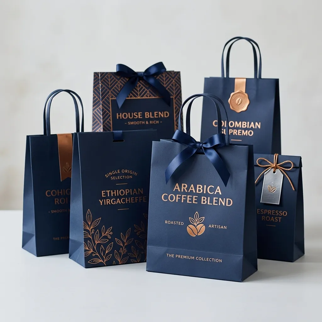 Kaffee-Geschenktüte-Bündel