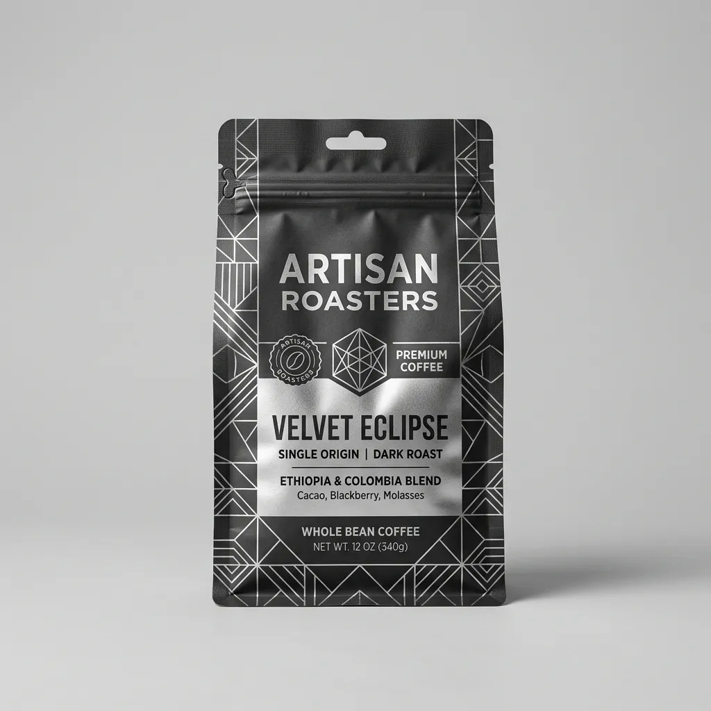 Bedruckte Kaffee-Geschenktüte-Folien-Packungen