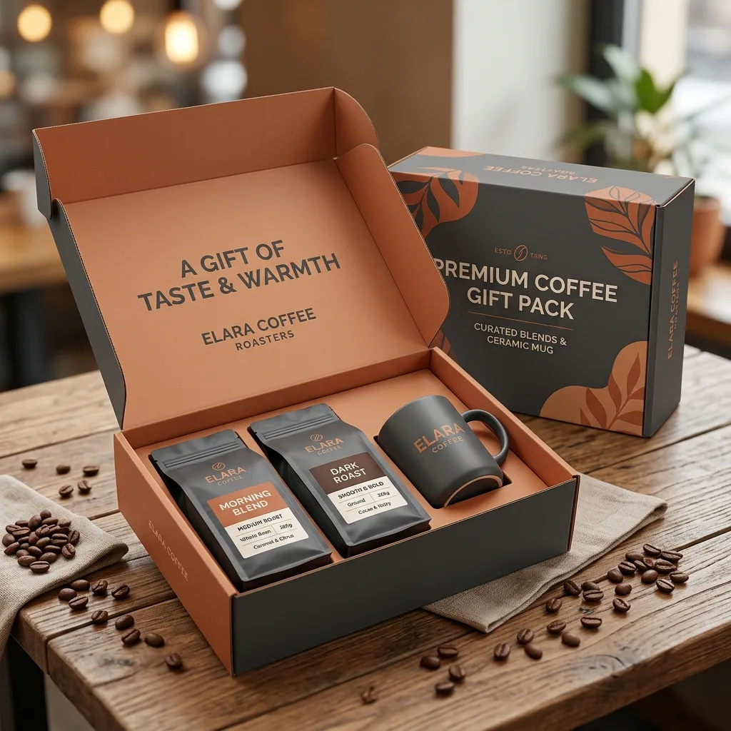 Kaffee-Geschenkpackung-Schachtel