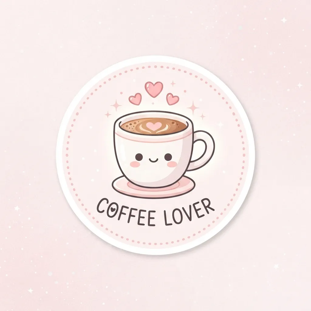 Kaffee-Papier-Verpackung-Aufkleber