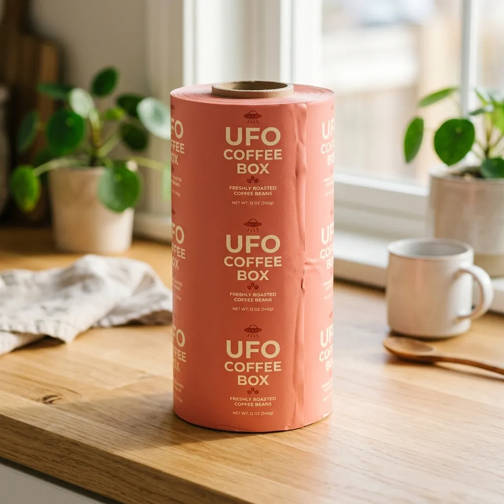 UFO-Kaffee-Verpackungs-Rollpacks