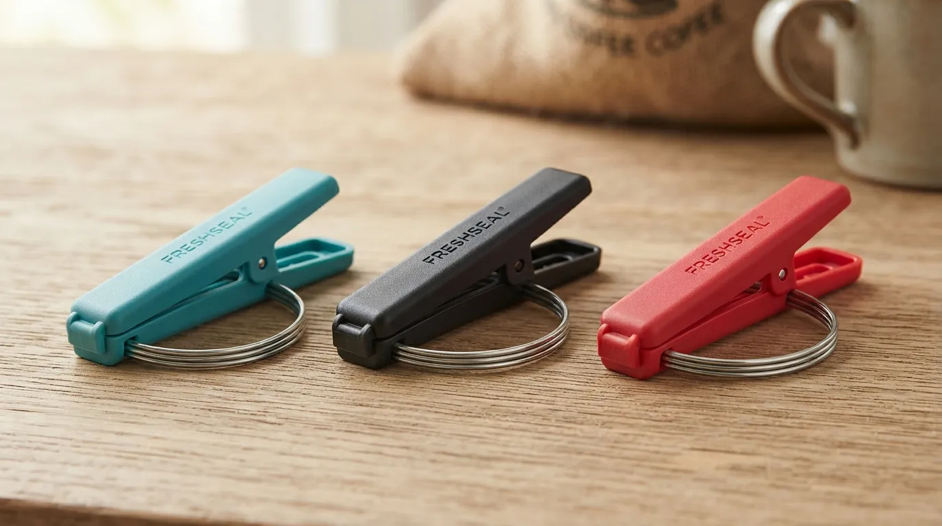 Kaffeetüte-Verschluss-Clips