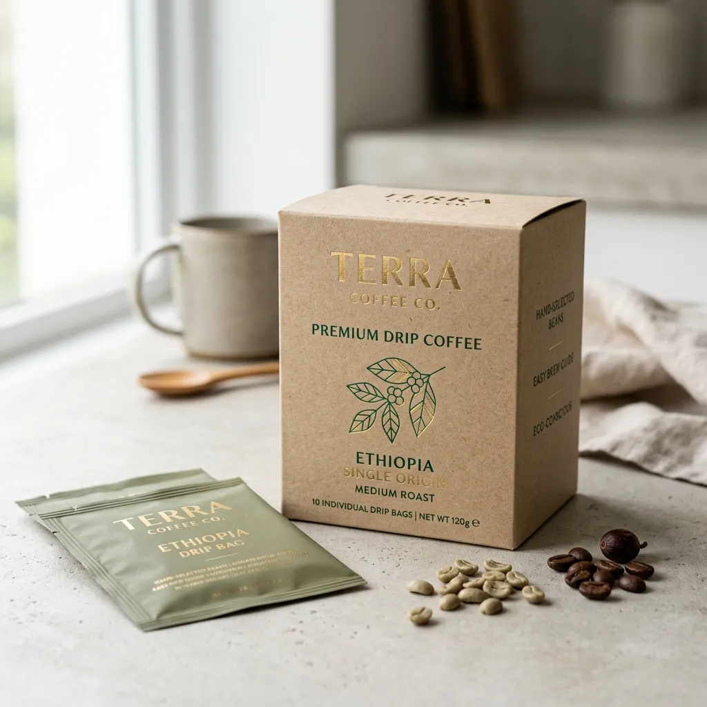 Filterkaffee-Box-Verpackung