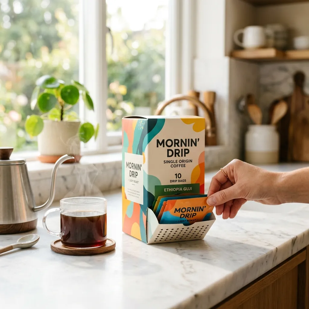 Tropfkaffee-Verpackungsboxen
