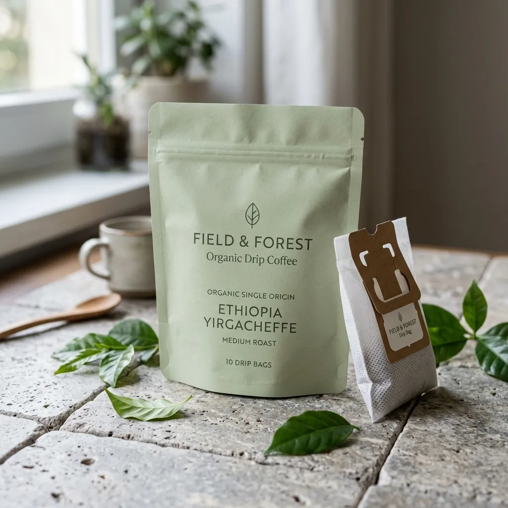 Einzelportion-Filterkaffee-Beutelpackungen