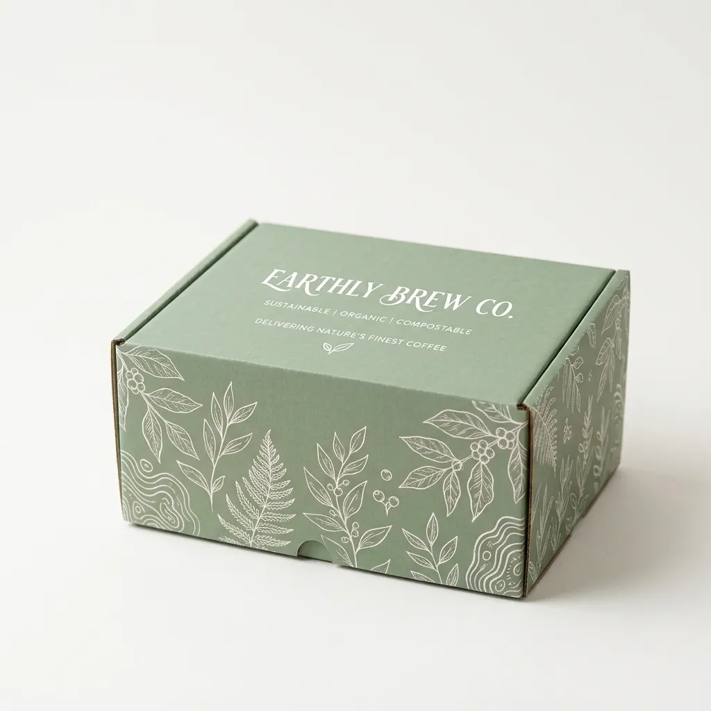 Umweltfreundlich-Kaffee-Versand-Verpackung