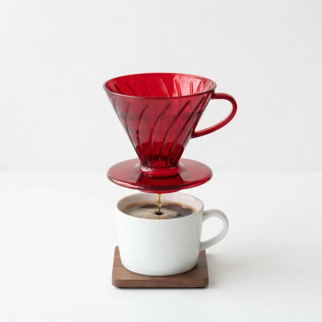 Glas-Tropf-Kaffee-Maschine