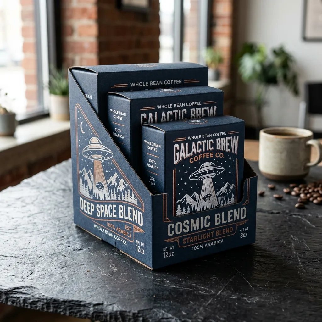 UFO-stapelbare-Kaffeebox-Packungen