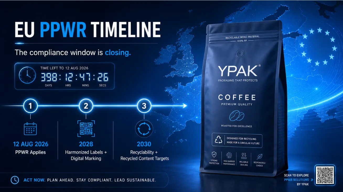 PPWR-konforme Kaffeeverpackungen