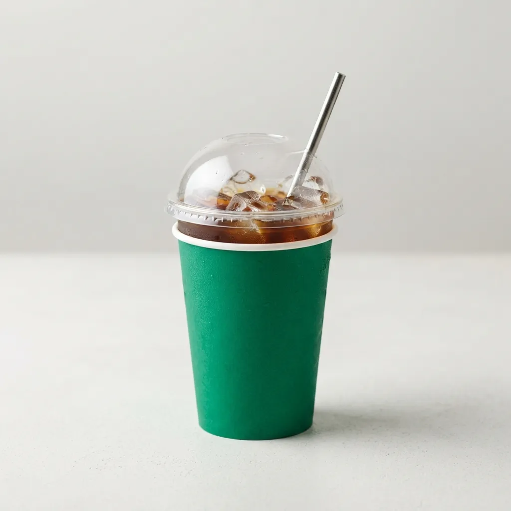 Eisdrink-Kaffee-Becher