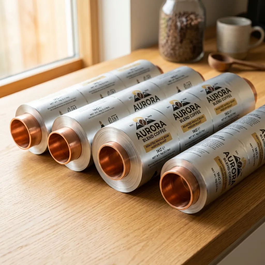 Kaffee-Verpackung-Film-Rollen-Tüten
