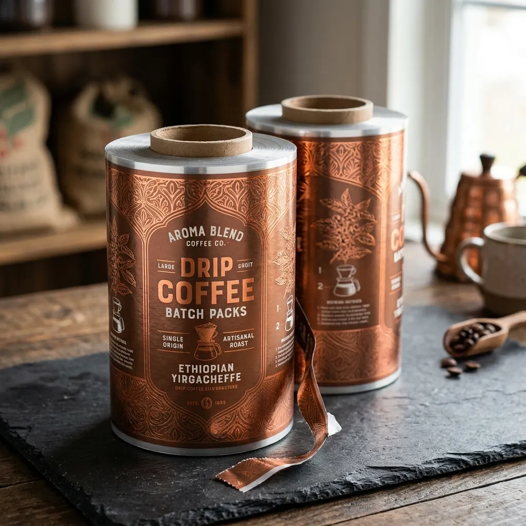 Kaffee-Filmrollen-Bundle-Packungen