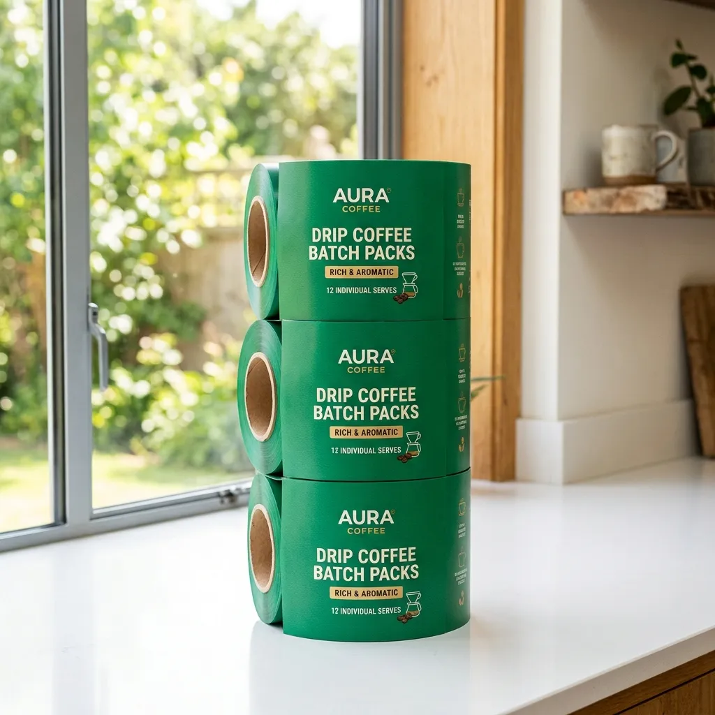 Kaffee-Verpackung-Film-Bundle-Packs