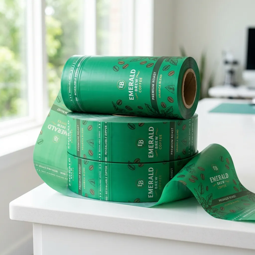 Kaffeerollen-Film-Zip-Bags