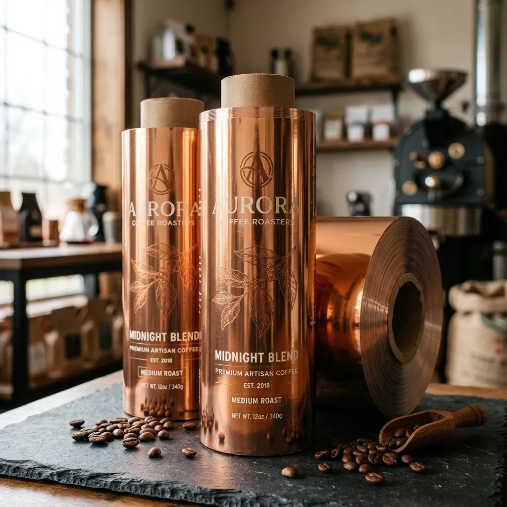 Printed_packaging_roll_film_for Kaffee