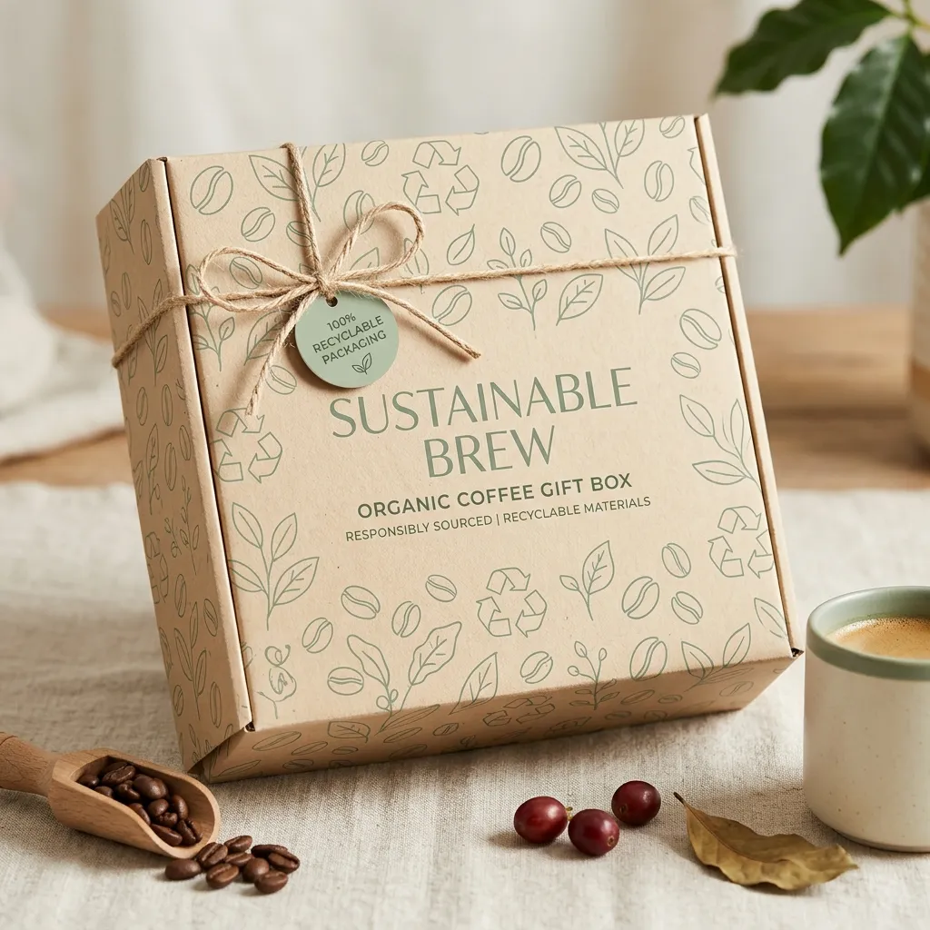 bedruckte-recycelbare-Kaffee-Geschenkboxen