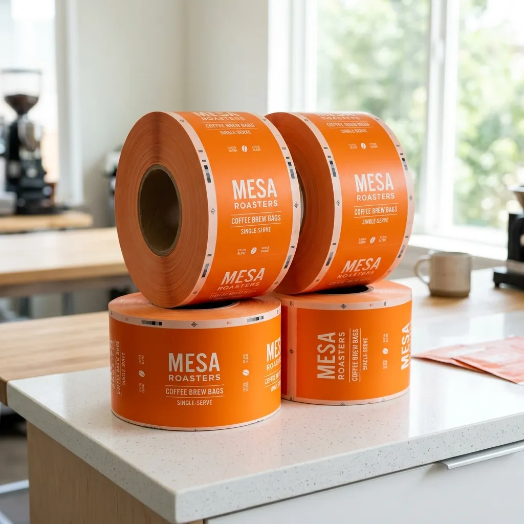 Stacked_orange_packaging_film_rolls