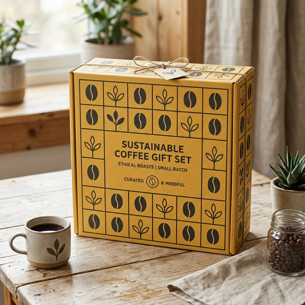 grüne-nachhaltige-Kaffee-Geschenkboxen