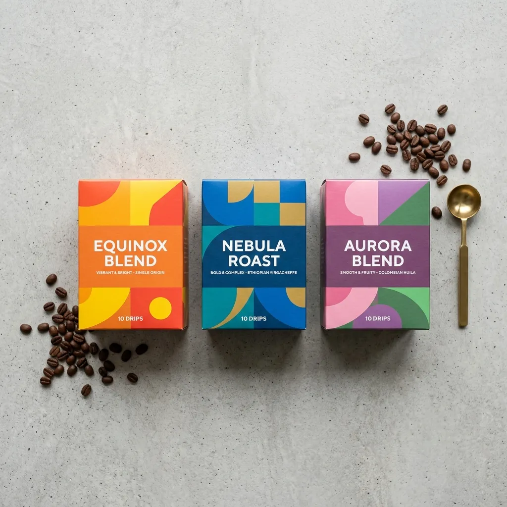 Kaffee-Tropf-Verpackungs-Schachteln