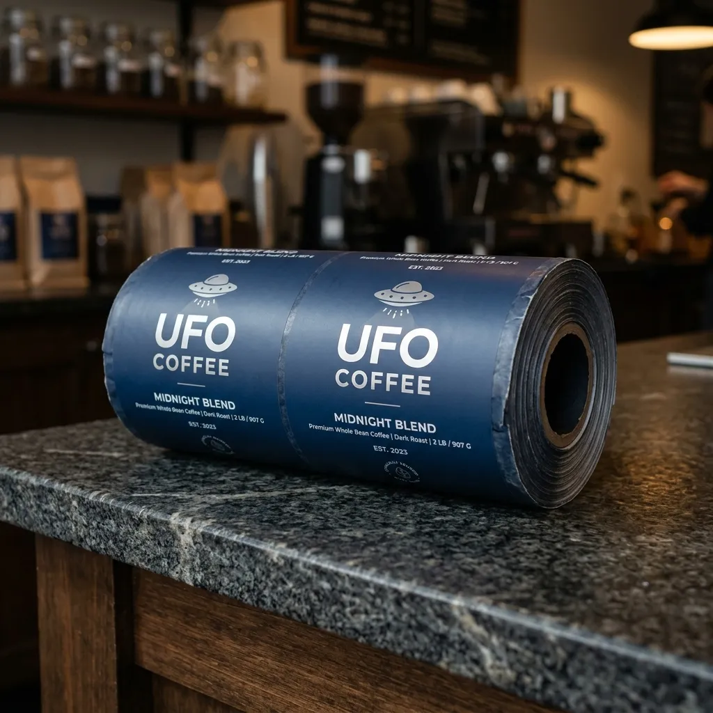 UFO-Kaffee-Rollen-Packungen