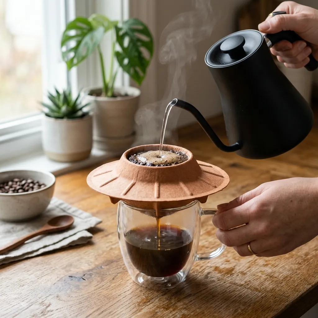 UFO-Einzelportion-Kaffeefilter