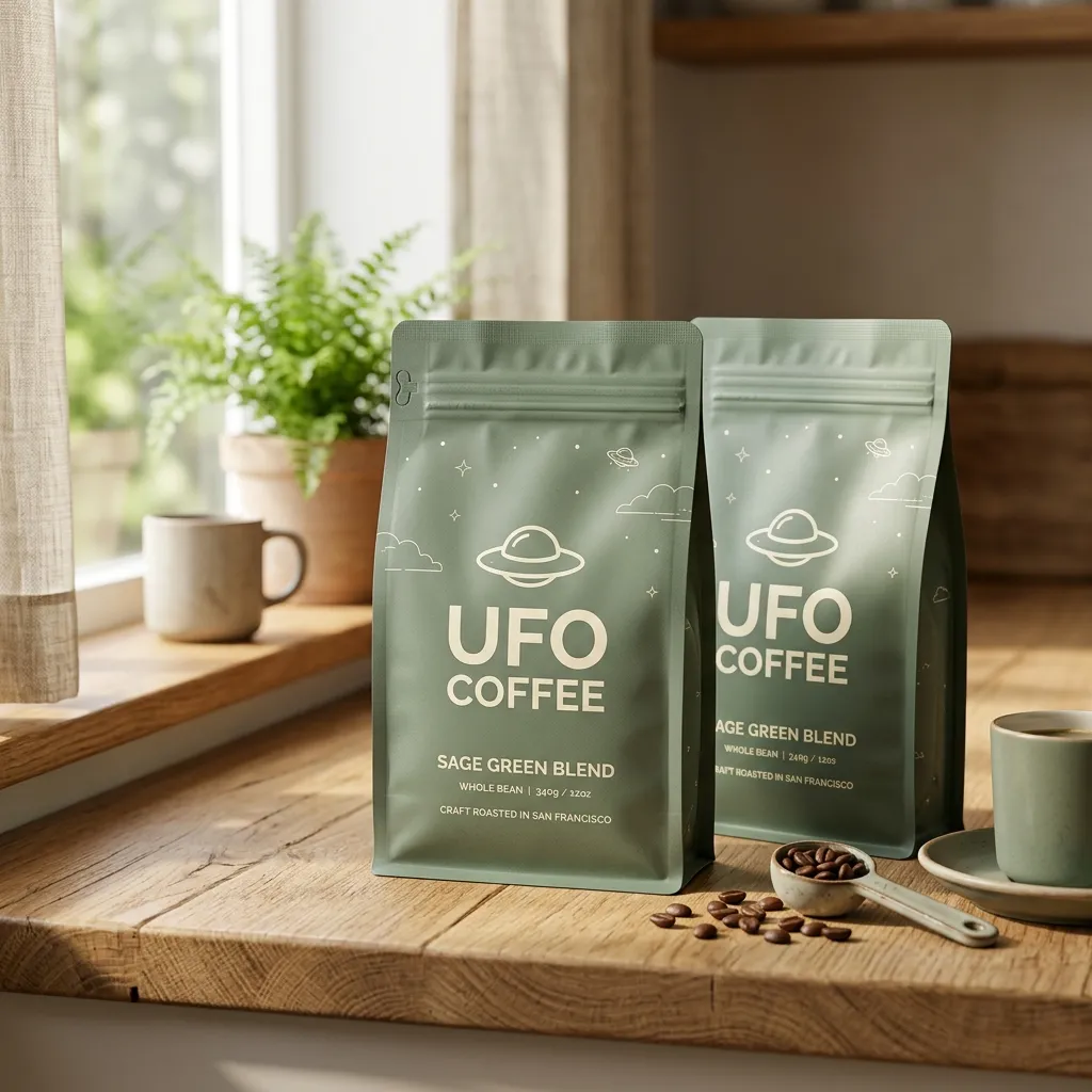 UFO_coffee_packaging_on_countertop