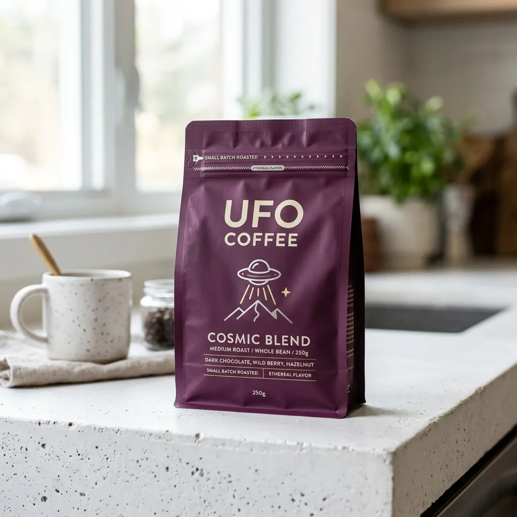 UFO-Kaffeebox-Beutel-Packungen